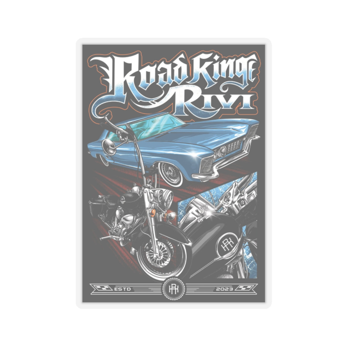 ROAD KNG RIVI STICKER